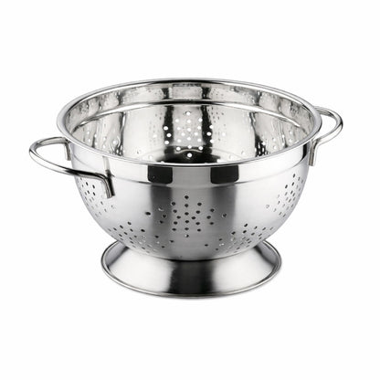 Colador Aleman Con Pedestal Acero Inoxidable 28 Cm