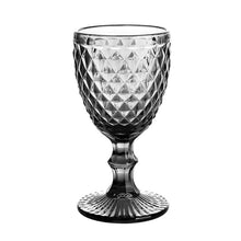 Set 6 Copas Vidrio 324 Ml Gris Imahe