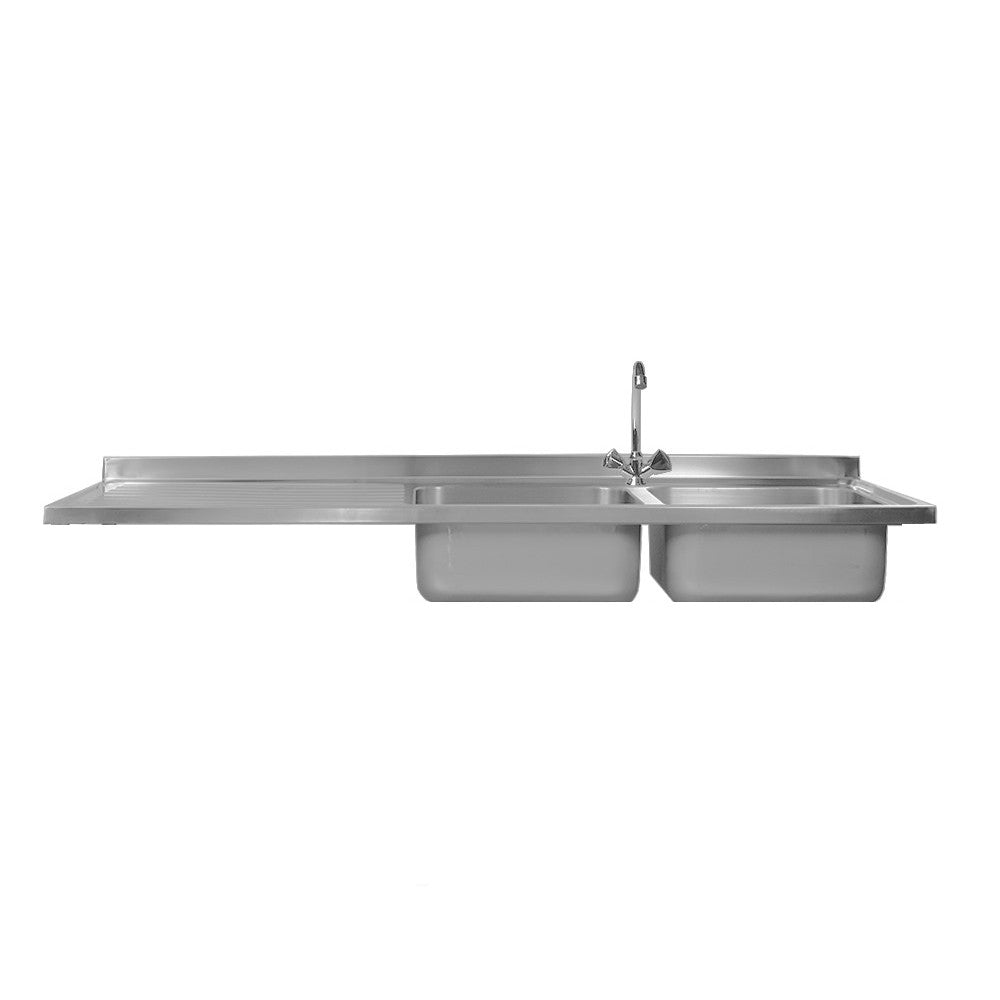Cubierta 2 Tazas Con Secador Izquierdo 190 x60 Cm