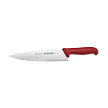 Cuchillo Medio Golpe 20 Cm Mango Rojo Línea Durafio