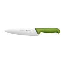 Cuchillo Medio Golpe 25 Cm Mango Verde Línea Durafio