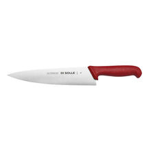 Cuchillo Medio Golpe 25 Cm Mango Rojo Línea Durafio