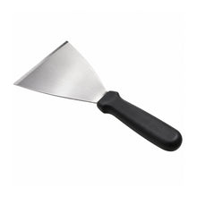Espátula Raspador Plancha Mango Negro 25 Cm