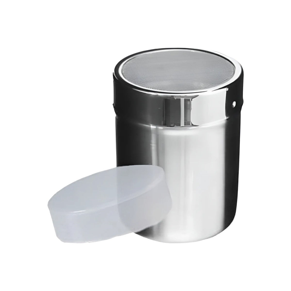 Espolvoreador Acero Inoxidable Con Tapa Plastica
