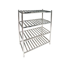 Estanteria Acero Inoxidable Tipo Rejilla De 120X45X155 Cm