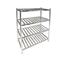 Estanteria Acero Inoxidable Tipo Rejilla De 150X45X155 Cm