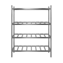 Estanteria Acero Inoxidable Tipo Rejilla De 150X60X155 Cm