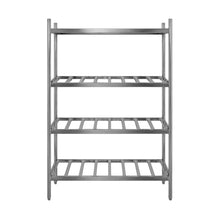 Estanteria Acero Inoxidable Tipo Rejilla De 90X60X155 Cm