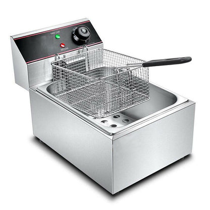 Freidora Eléctrica Sobremesa Single 5.5 Litros