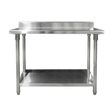 Meson Con Respaldo Acero Inoxidable 150X70X85 Cm