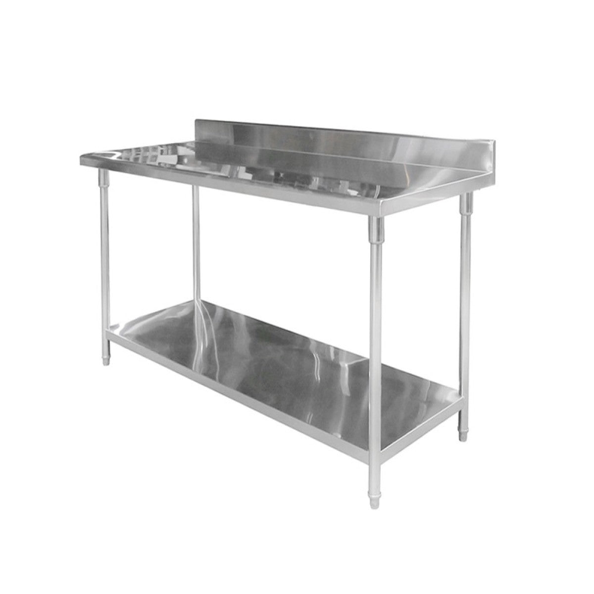 Meson Con Respaldo Acero Inoxidable 150X70X85 Cm