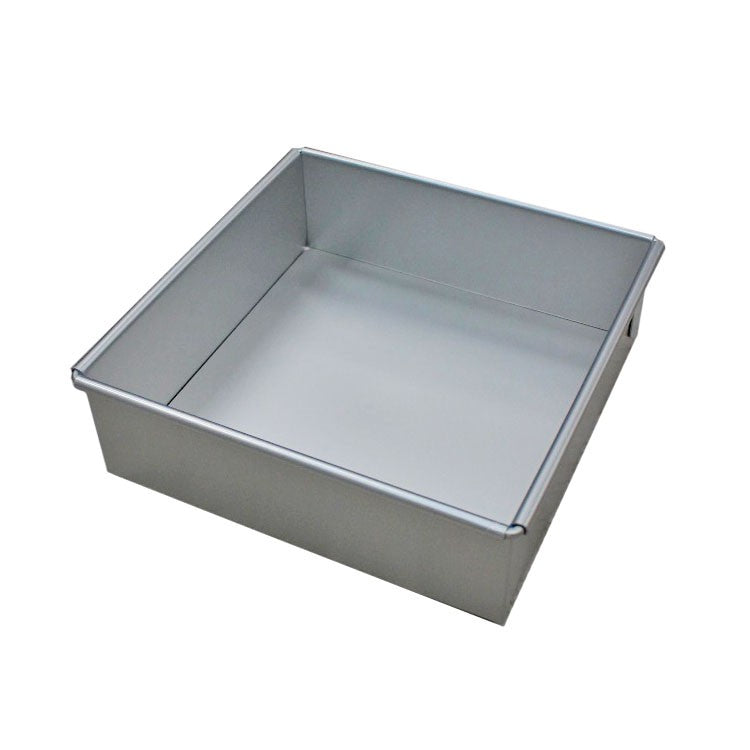 Molde Aluminio Cuadrado 23 Cm Base Desmontable