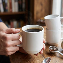Set De 6 Mug Apilable Porcelana 350 Ml Linea Tower