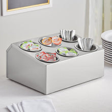 Organizador De Cubiertos Acero Inoxidable 6 Compartimientos