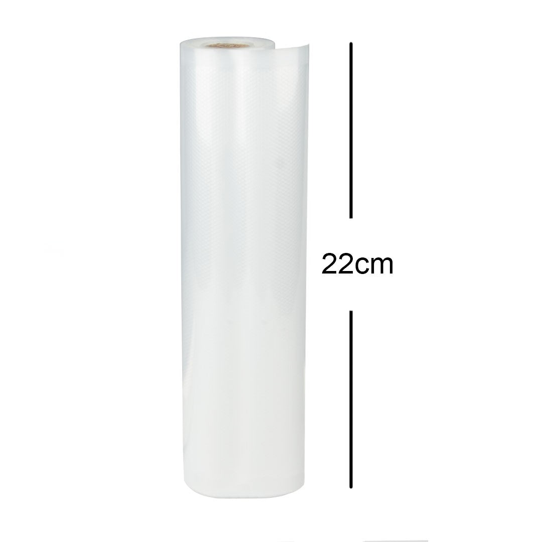 Pack 2 Rollos Bolsa Gofrada 22X500 Cm