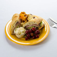 Plato De Policarbonato Amarillo 17 Cm