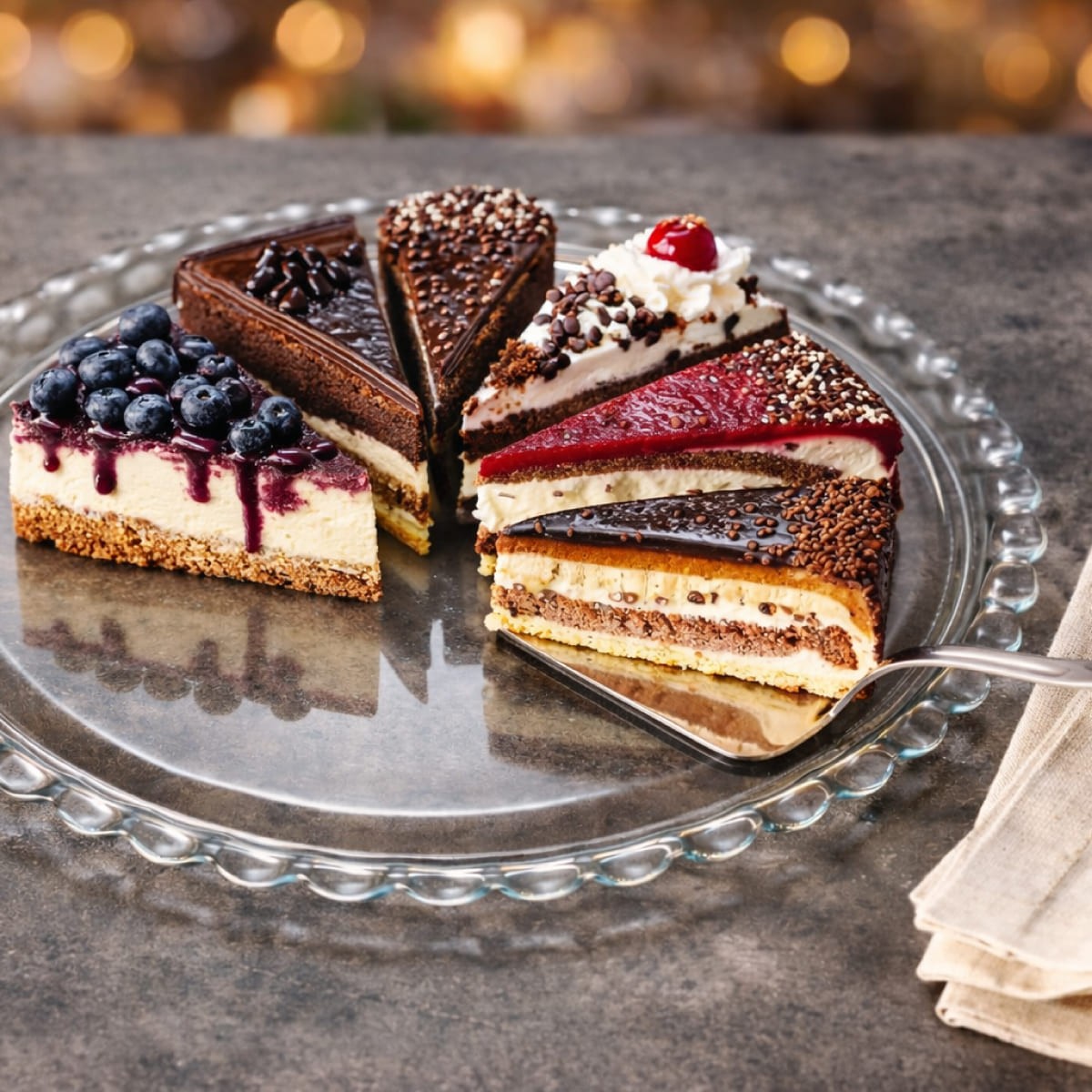 Plato De Torta 37 Cm Línea Maxi Patisserie