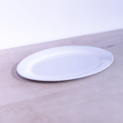 Plato Porcelana Ovalado Porcelana 35 Cm Linea Tower
