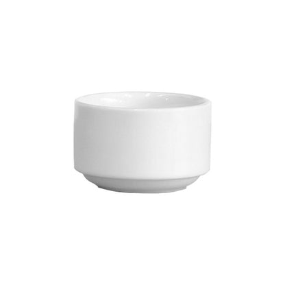 Set De 6 Pocillo Ramekin Liso 6X4 Cm Porcelana Linea Tower