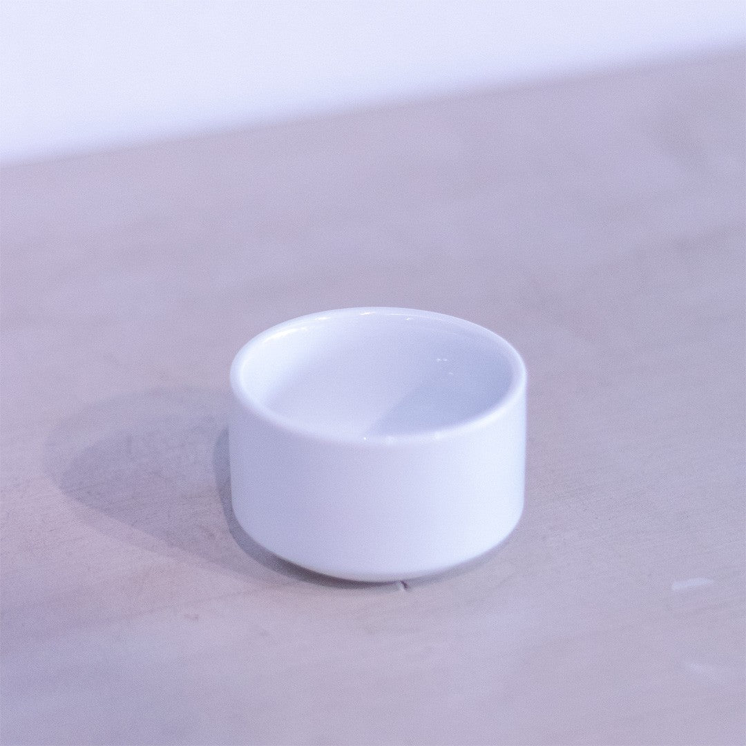 Set De 6 Pocillo Ramekin Liso 6X4 Cm Porcelana Linea Tower