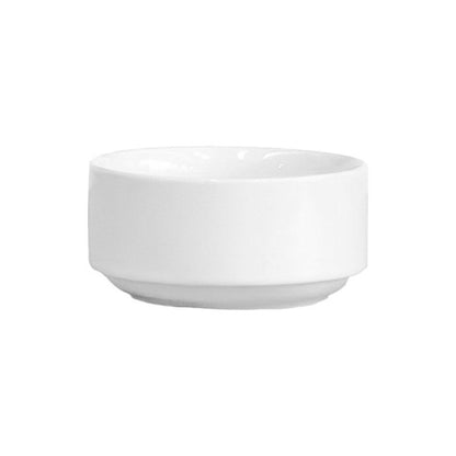 Set De 6 Pocillo Ramekin Liso 8X4 Cm Porcelana Linea Tower