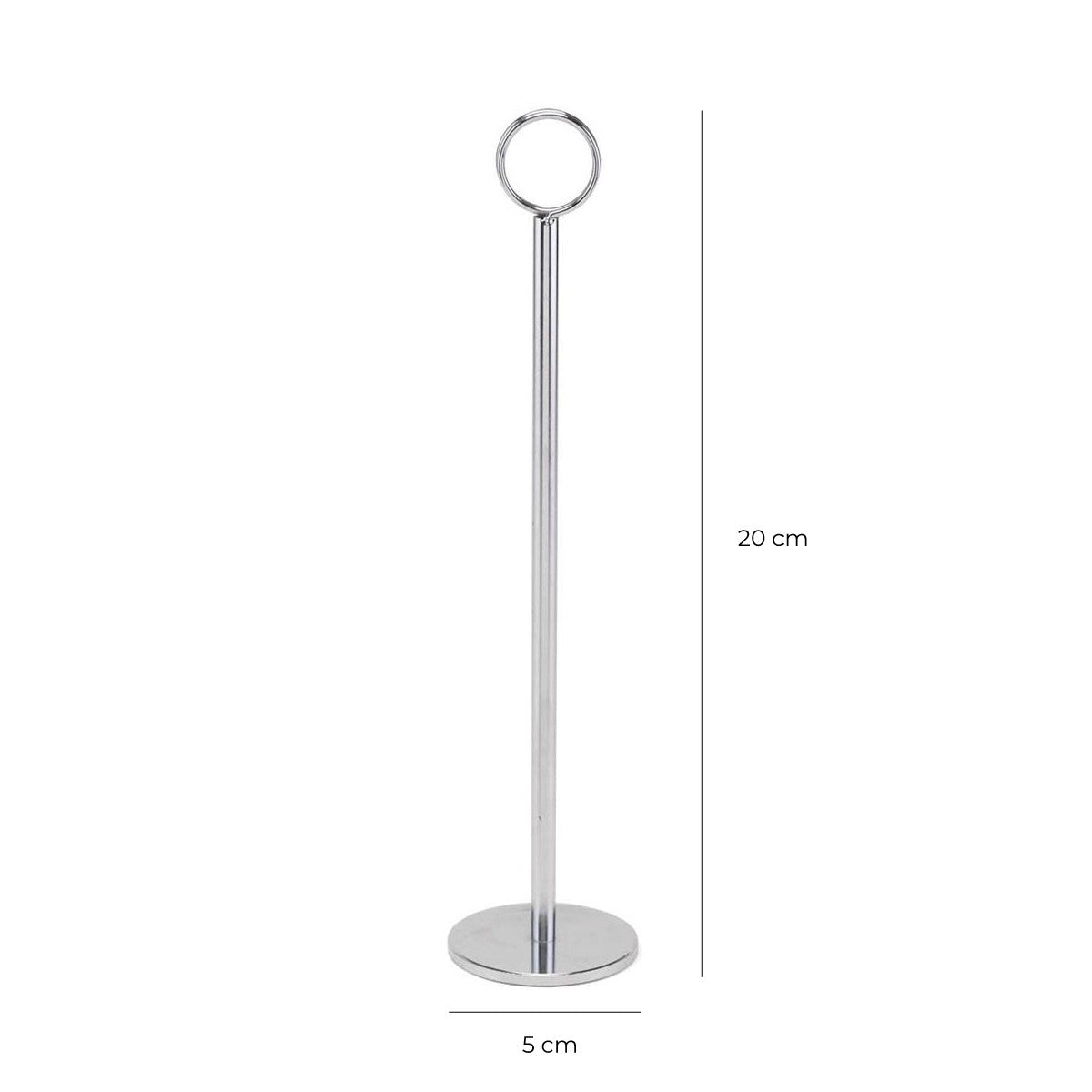 Porta Numeros Para Mesa 20 Cm