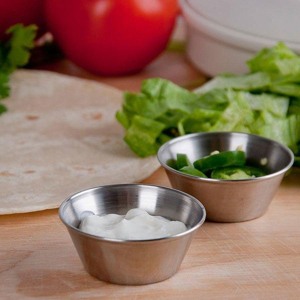 Set 6 Ramekin Acero Inoxidable 45 Ml