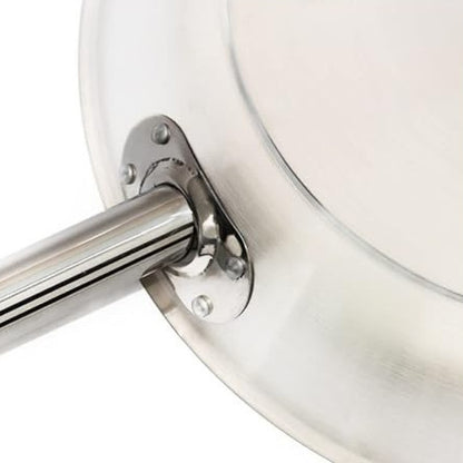 Sartén Con Antiadherente Acero Inoxidable 24 Cm