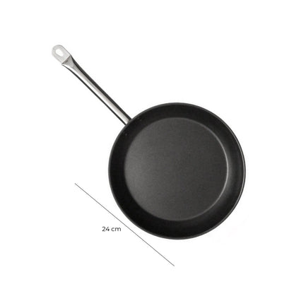 Sartén Con Antiadherente Acero Inoxidable 24 Cm