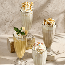 Set 6 Copas Milkshake Vidrio 355 Cc