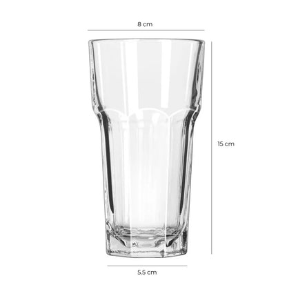 Set 6 Vasos Alto Casablanca 350 Cc