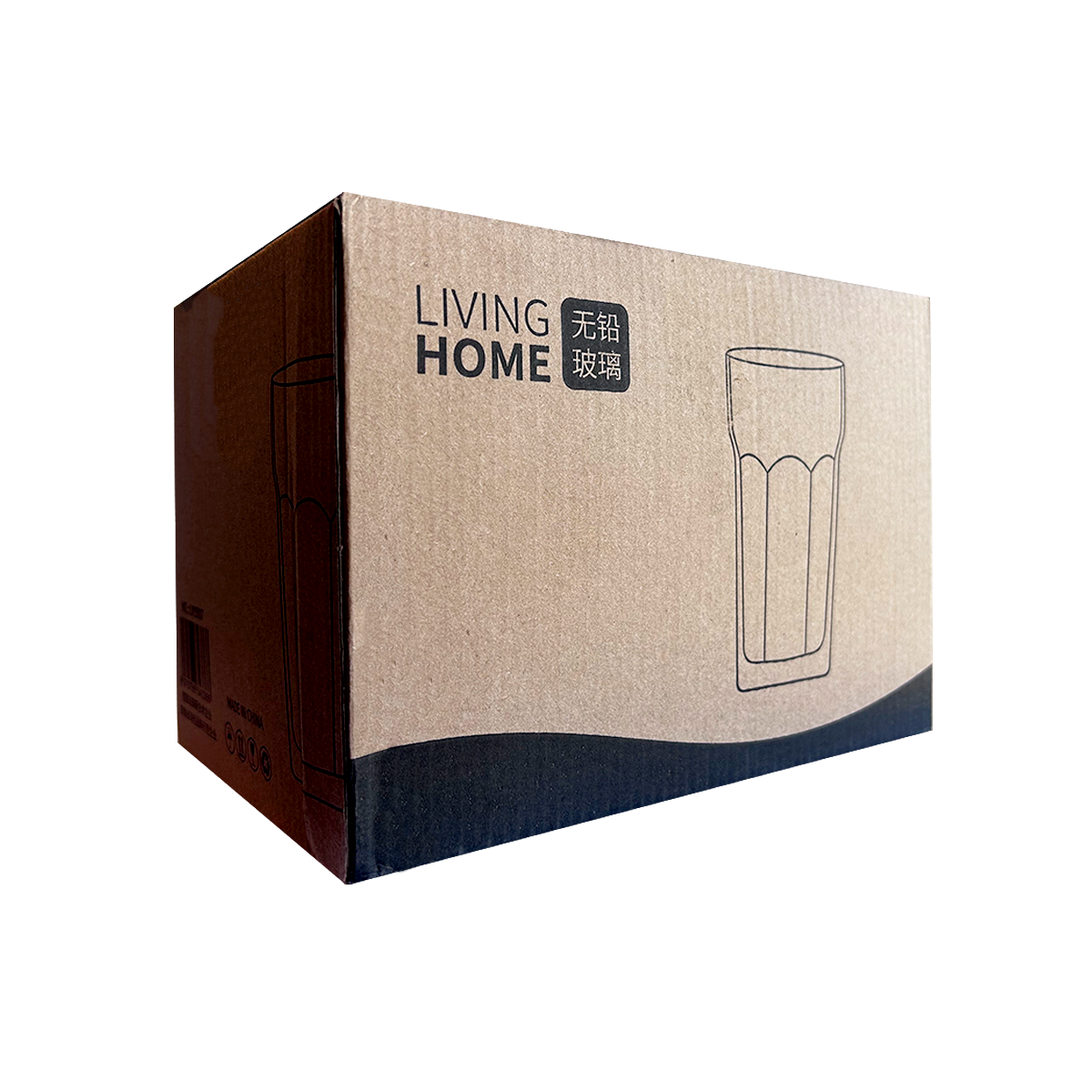 Set 6 Vasos Alto Casablanca 350 Cc