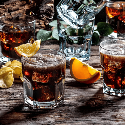 Set 6 Vasos Whisky Casablanca 225 Cc