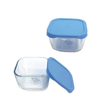 Set De 3 Tupper Vidrio Con Tapa Pequeño