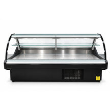 Vitrina Roticera Carnicera Con Apertura Frontal Y Bodega 1.5 Mts Norkalt