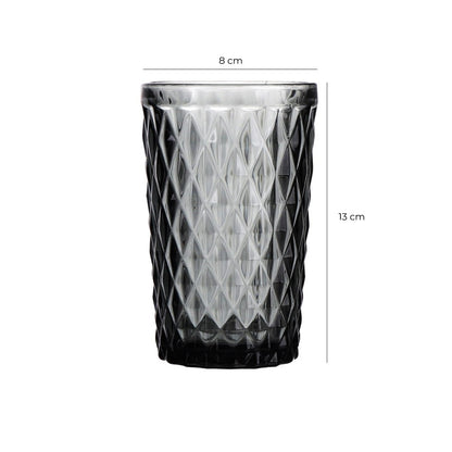 Set 6 Vasos Gris 350Ml Imahe