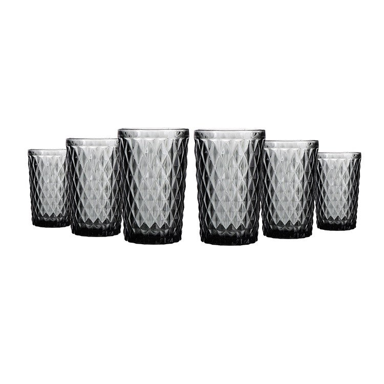 Set 6 Vasos Gris 350Ml Imahe