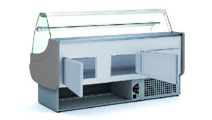 Vitrina Roticera Carnicera 2 Metros Eco-D Modelo Cved820C Coreco