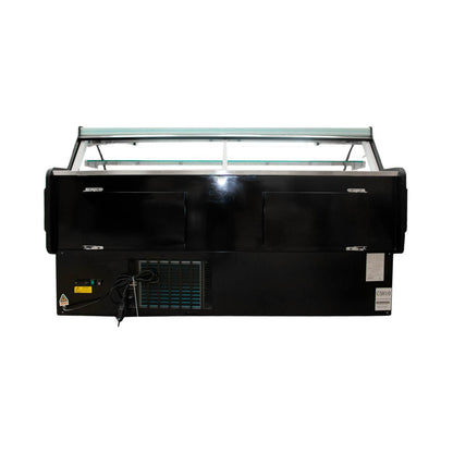 Vitrina Roticera Carnicera Con Apertura Frontal Y Bodega 2 Mts Norkalt