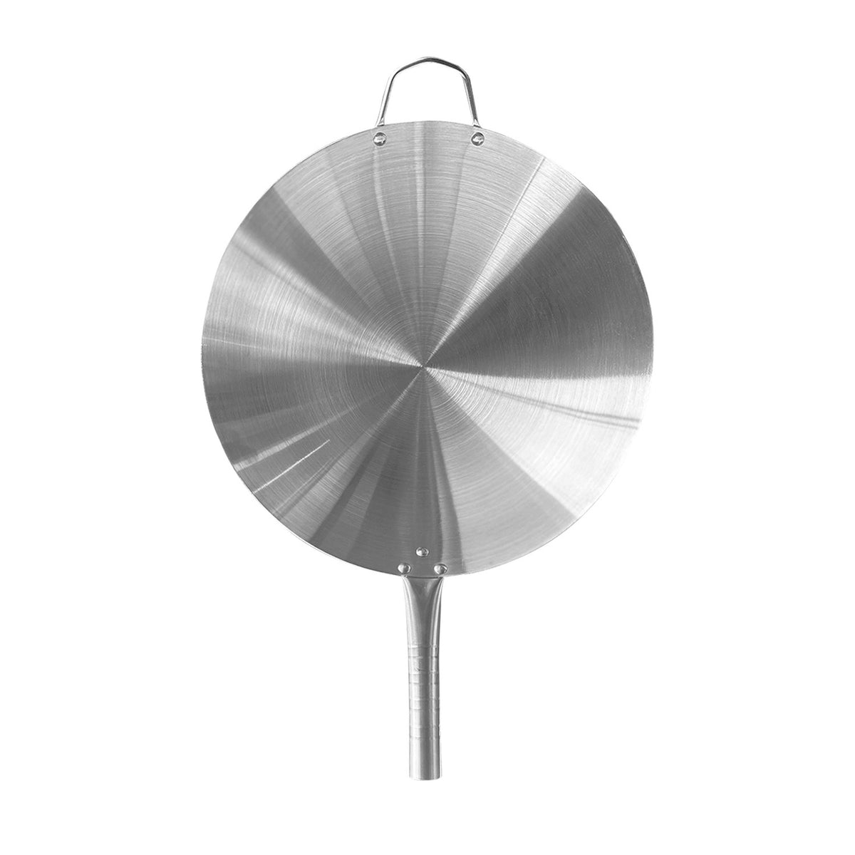 Wok Acero Inox Con Mango Y Aza 36 Cm