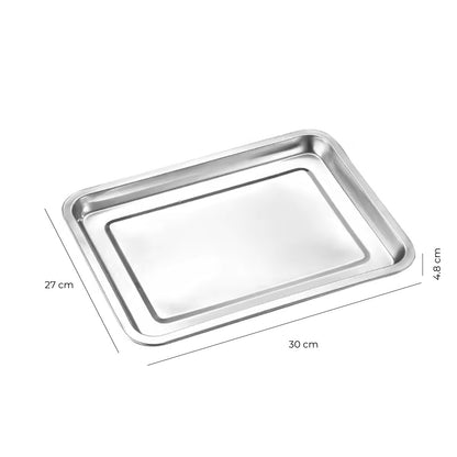 Azafate Acero Inoxidable 36x27x4.8 Cm