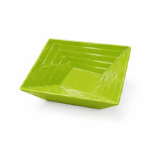 Bowl Cuadrado Melamina 15 Cm Verde