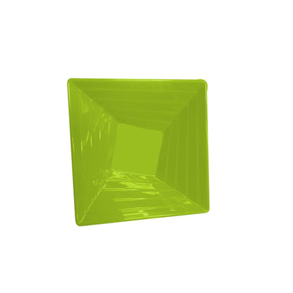 Bowl Cuadrado Melamina 15 Cm Verde