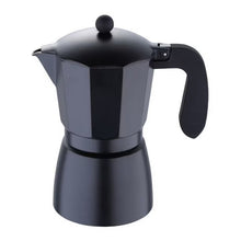 Cafetera Italiana 12 Tazas Negro Mate Bergner