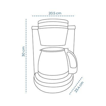 Cafetera Percoladora Eléctrica 12 tazas 1.5 Lts 900w
