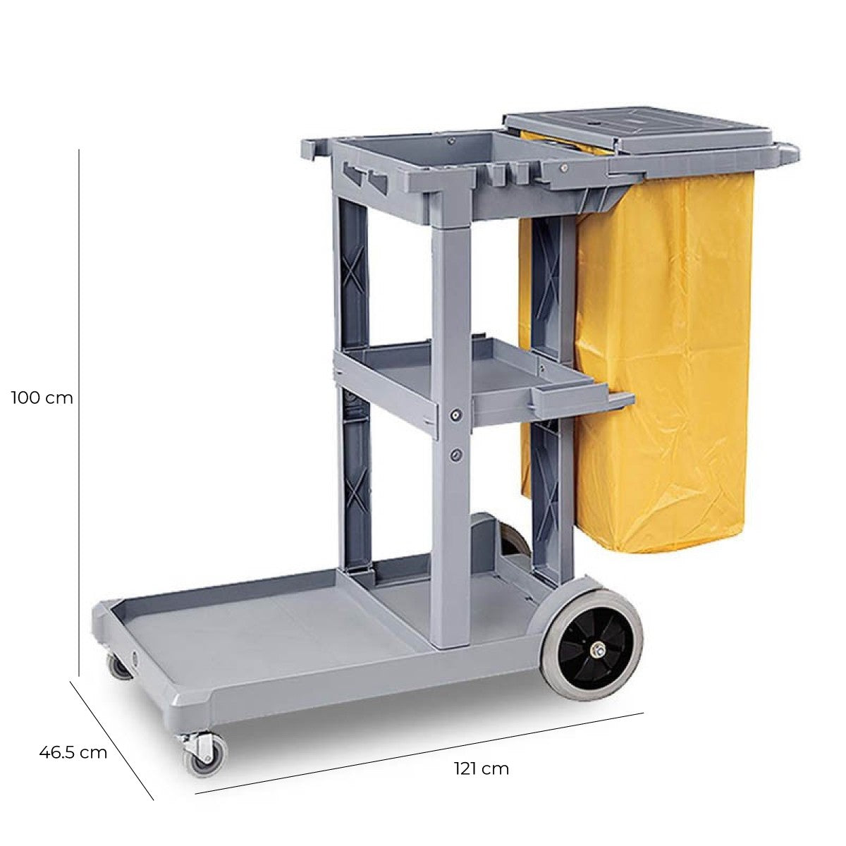 Carro Conserje Con Bolsa C7 Cremallera 121x46.5x100 Cm