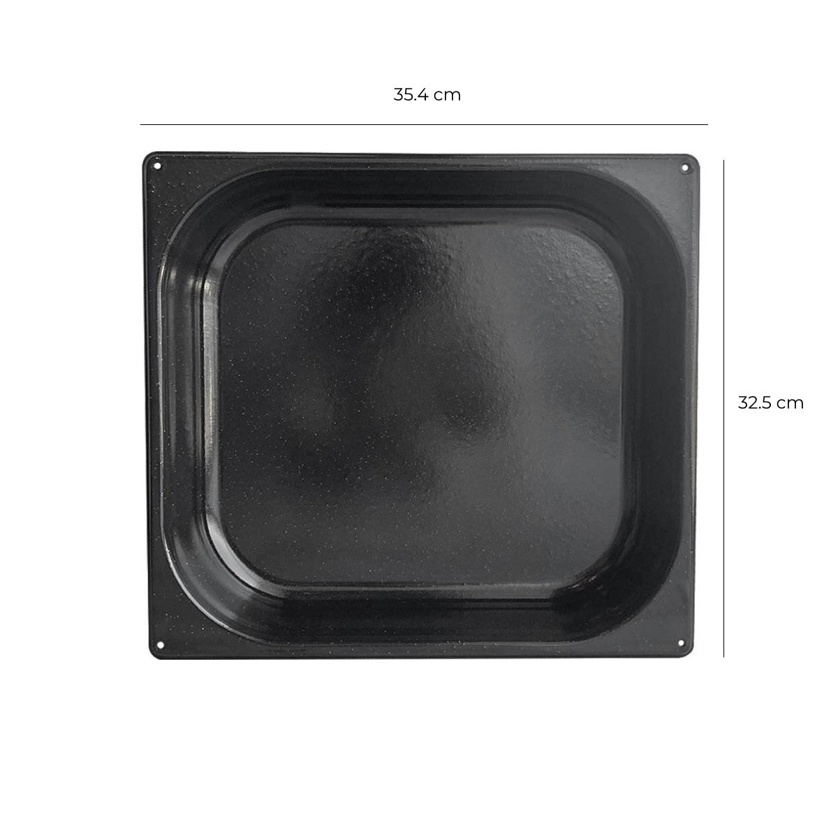 Contenedor Enlozado GN 2/3 x 6.5 Cm