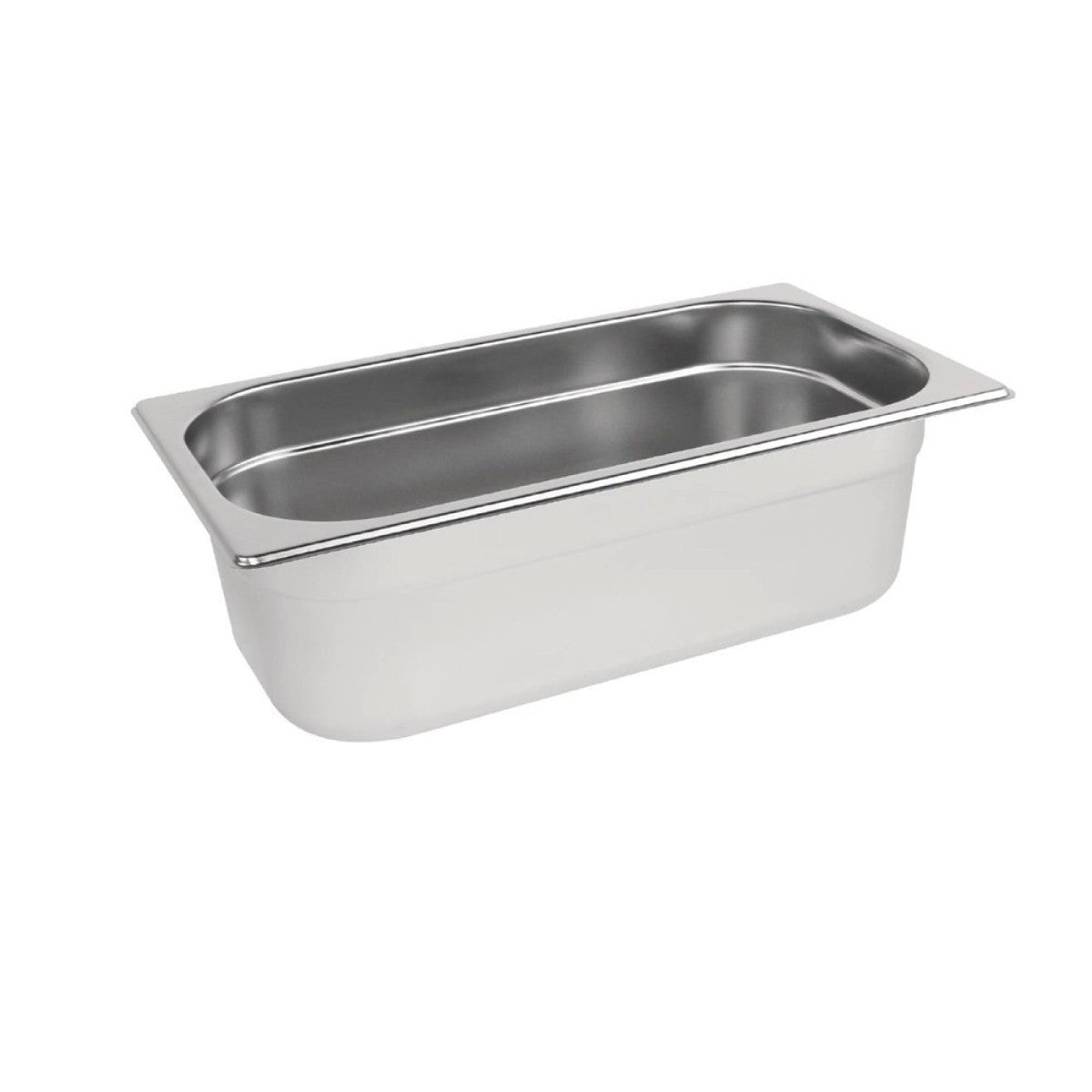 Contenedor Gastronómico Acero Inoxidable GN 1/3x10 Cm Linea Premium