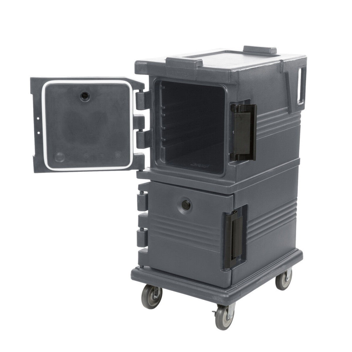 Contenedor Isotérmico Profesional Cambro UPC600 Gris Pizarro con Ruedas