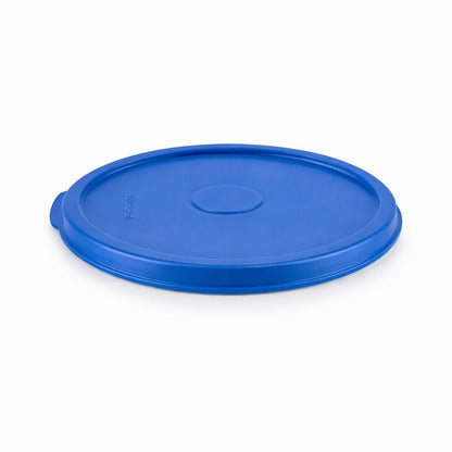 Contenedor Policarbonato Redondo 2.1 Lts Con Tapa Azul